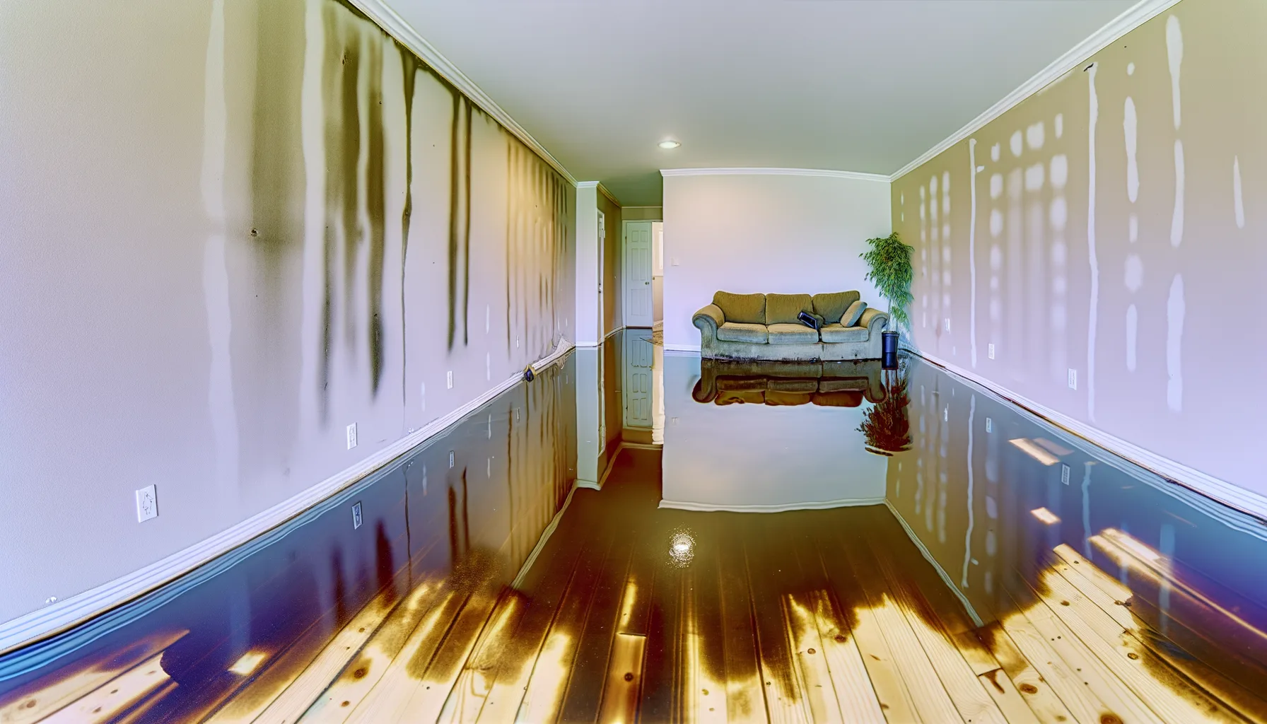 Kitchen Water Damage